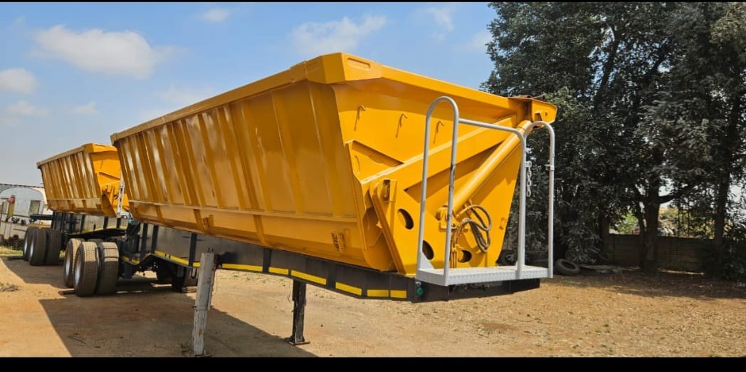 CIMC Side tipper interlink trailer